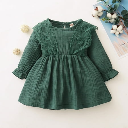 Toddler Girl Fall Dress Long Sleeve Vintage Play Wear Kids Solid Dresses Tops Winter Outfits Casual Clothes
Toddler Girl Fall Dress Long Sleeve Vintage Play Wear Kids Solid Dresses Tops Winter Outfits Casual Clothes