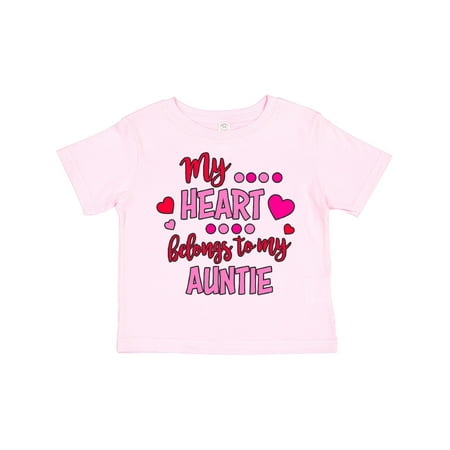 Inktastic My Heart Belongs to My Auntie Boys or Girls Toddler T-Shirt
Inktastic My Heart Belongs to My Auntie Boys or Girls Toddler T-Shirt