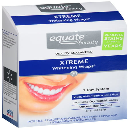 Equateâ„¢ Beauty Xtreme Whitening WrapsÂ® 7 Day System, 14 count 