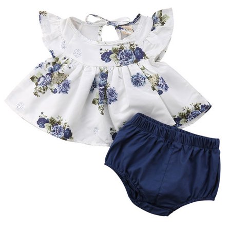 Newborn Infant Toddler Baby Girl Floral Tops Dress+Short Pants Summer Clothes 0-24Months
Newborn Infant Toddler Baby Girl Floral Tops Dress+Short Pants Summer Clothes 0-24Months