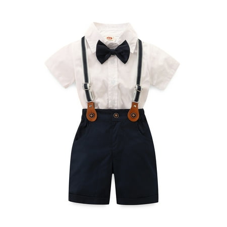 Toddler Baby Boy Summer Clothes Little Gentlemen Button Blouse Shirt Casual Overalls Shorts Outfit Set
Toddler Baby Boy Summer Clothes Little Gentlemen Button Blouse Shirt Casual Overalls Shorts Outfit Set