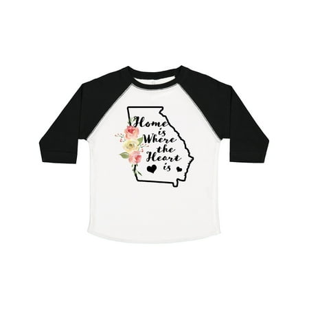 Inktastic Georgia Home Where the Heart is with Watercolor Floral Boys or Girls Toddler T-Shirt
Inktastic Georgia Home Where the Heart is with Watercolor Floral Boys or Girls Toddler T-Shirt
