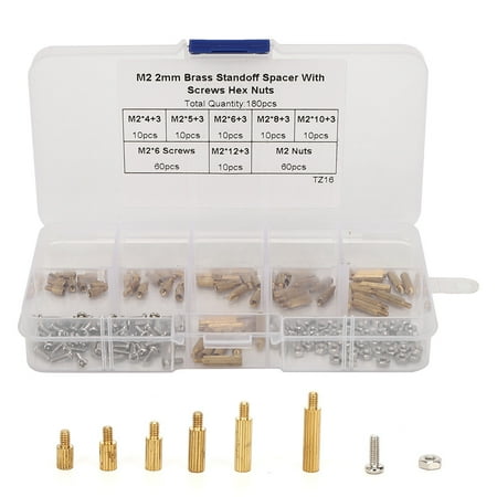 2024 Big sale 180Pcs Standoff Set 1-Way Carbon Steel Screw Nuts Fasteners Assortment Kits with Box M2
2024 Big sale 180Pcs Standoff Set 1-Way Carbon Steel Screw Nuts Fasteners Assortment Kits with Box M2