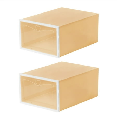 Shoe Box Storage Case Clear Boxes Sneaker Shoe Holder Display Case For Men/Women Yellow Male 2pcs
Shoe Box Storage Case Clear Boxes Sneaker Shoe Holder Display Case For Men/Women Yellow Male 2pcs