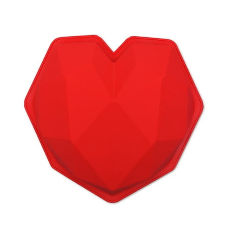 Heart Shape Mold | Love Mousse Cake 3D Baking Pan | Diamond Heart Shaped Mold Silicone Mold for Cake Baking Candy Chocolate
Heart Shape Mold | Love Mousse Cake 3D Baking Pan | Diamond Heart Shaped Mold Silicone Mold for Cake Baking Candy Chocolate