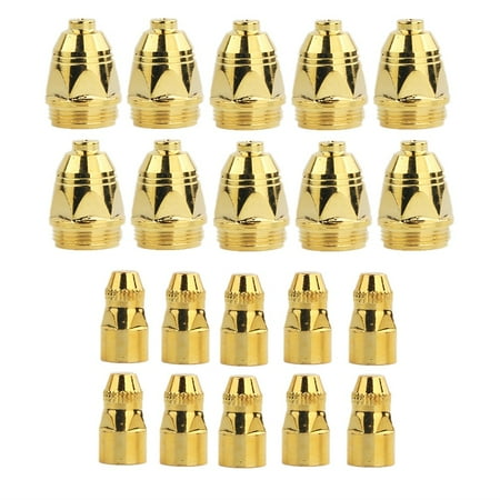 10 Sets/Lot P80 Air Plasma Consumables Golden CNC Cutting Machine Plasma Cutter Nozzle Hafnium Electrode 1.1mm
10 Sets/Lot P80 Air Plasma Consumables Golden CNC Cutting Machine Plasma Cutter Nozzle Hafnium Electrode 1.1mm