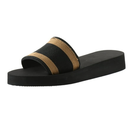 Women Shoes Wedge Thick Sole Beach Slippers Comfortable Soft Fashion One Foot Wear Home And Outer Wear Slippers
Women Shoes Wedge Thick Sole Beach Slippers Comfortable Soft Fashion One Foot Wear Home And Outer Wear Slippers