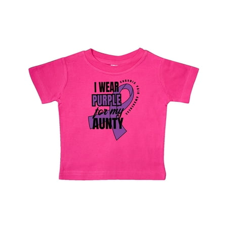 Inktastic Chronic Pain I Wear Purple For My Aunty Gift Baby Boy or Baby Girl T-Shirt
Inktastic Chronic Pain I Wear Purple For My Aunty Gift Baby Boy or Baby Girl T-Shirt