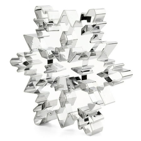 3D Snowflake Cookie Cake Mold Stainless Baking Multipurpose Tools Durable Steel Kitchen Baking Mold