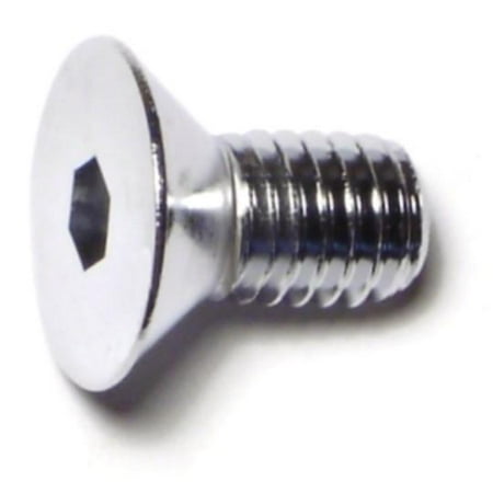 3/8 -16 x 3/4 Chrome Plated Grade 8 Steel Coarse Thread Flat Head Socket Cap Screws SCSFS8-114
3/8 -16 x 3/4 Chrome Plated Grade 8 Steel Coarse Thread Flat Head Socket Cap Screws SCSFS8-114