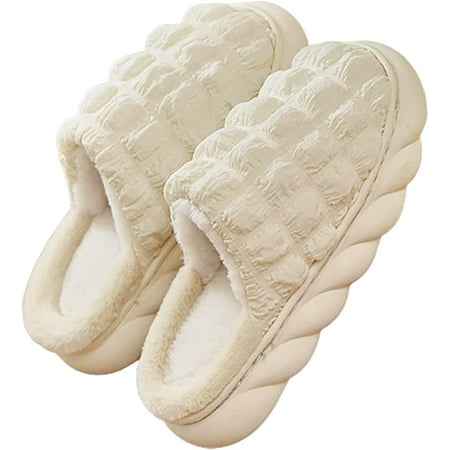 CoCopeanut Unisex Winter House Slippers Classic Solid Color Warm Cozy Plush Lined Bedroom Slippers Indoor Outdoor
CoCopeanut Unisex Winter House Slippers Classic Solid Color Warm Cozy Plush Lined Bedroom Slippers Indoor Outdoor