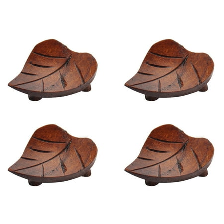NUOLUX 4pcs Heart-shape Leaf Chopsticks Rests Wooden Fork and Holder Spoon Stand Dinner Table Decor
NUOLUX 4pcs Heart-shape Leaf Chopsticks Rests Wooden Fork and Holder Spoon Stand Dinner Table Decor