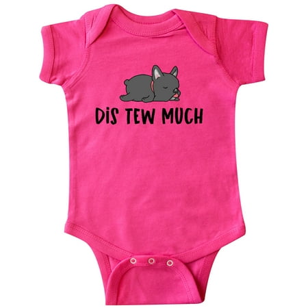 Inktastic Napping Dis Tew Much Grey Frenchie Gift Baby Boy or Baby Girl Bodysuit