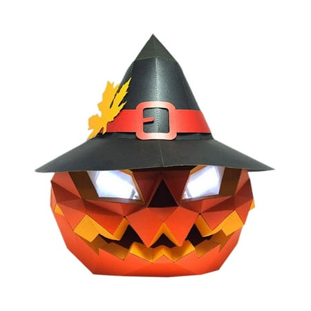 over Sign Light up Cut 3D Paper Eye Light Pumpkin Head Role Playing DIY Paper Craft Model Eye Glowing
over Sign Light up Cut 3D Paper Eye Light Pumpkin Head Role Playing DIY Paper Craft Model Eye Glowing