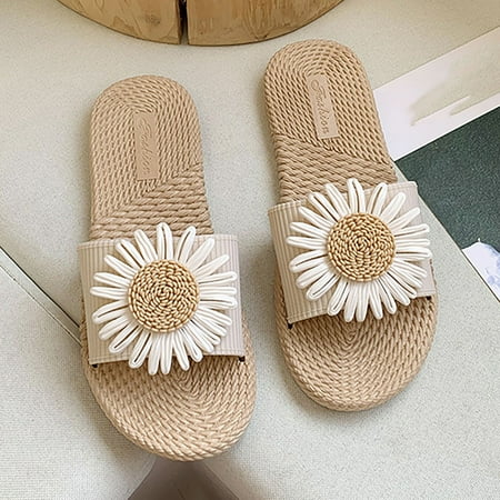 Cathalem Women s New Summer Indoor Flat Soft Bottom Beach Sandals Womens Slipper White 8.5
Cathalem Women s New Summer Indoor Flat Soft Bottom Beach Sandals Womens Slipper White 8.5