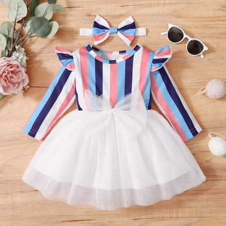 uublik Holiday Dresses for Girls Lace Striped Pretty Long Sleeve Dress Headpiece Two Piece Set
uublik Holiday Dresses for Girls Lace Striped Pretty Long Sleeve Dress Headpiece Two Piece Set
