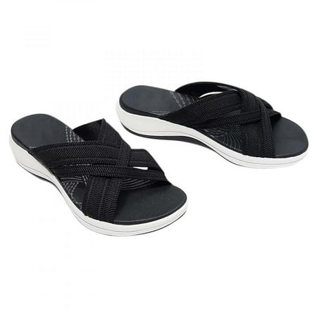 Todqot Slippers for Women- Anti Slip Summer Flat Fish Mouth Comfy Sandals Women indoor outdoor Black 41
Todqot Slippers for Women- Anti Slip Summer Flat Fish Mouth Comfy Sandals Women indoor outdoor Black 41