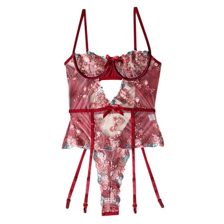 KBKYBUYZ Women s Conjoined Body Lace Steel Ring Sexy Suit Sexy Lingerie Taste Underwear Set
KBKYBUYZ Women s Conjoined Body Lace Steel Ring Sexy Suit Sexy Lingerie Taste Underwear Set