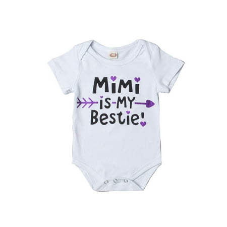 Inevnen Infant Baby Girls Summer Romper Casual Short Sleeve Round Neck Letter Print Jumpsuit
Inevnen Infant Baby Girls Summer Romper Casual Short Sleeve Round Neck Letter Print Jumpsuit