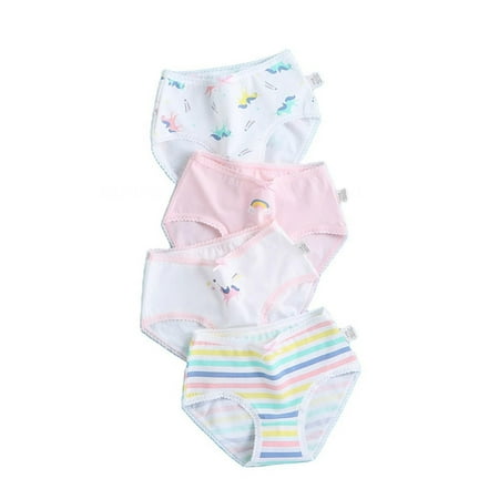 bangyoudaoo 4Pcs Baby Kids Underwear Breathable Cotton Panties Toddler Girls Undies Soft Assorted Briefs Style5 120
bangyoudaoo 4Pcs Baby Kids Underwear Breathable Cotton Panties Toddler Girls Undies Soft Assorted Briefs Style5 120