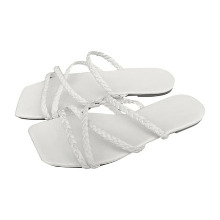 Fpqtro 2023 Summer Women s Sandals New Summer Flats Casual Beach Sandals Women s Slotted Square Head Slippers
Fpqtro 2023 Summer Women s Sandals New Summer Flats Casual Beach Sandals Women s Slotted Square Head Slippers