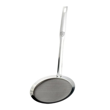 Strainer 80 Mesh Food Colander Oils Frying Sifter Noodle Spaghetti Strainer Hot Pot Skimmer for Food Frying Baking Cooking Flour 36cmx14cm
Strainer 80 Mesh Food Colander Oils Frying Sifter Noodle Spaghetti Strainer Hot Pot Skimmer for Food Frying Baking Cooking Flour 36cmx14cm