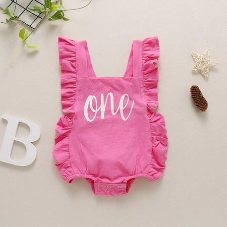 KONBECA Baby Boys Girls Rompers Infants Pure Cotton Coverall Baby Girls Letter Print Jumpsuit Casual Sleeveless Bodysuit Outfits (3-24 Months)
KONBECA Baby Boys Girls Rompers Infants Pure Cotton Coverall Baby Girls Letter Print Jumpsuit Casual Sleeveless Bodysuit Outfits (3-24 Months)