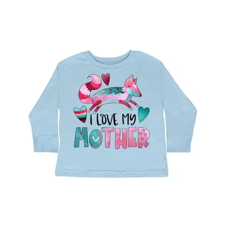 Inktastic I Love My Mother Pink and Blue Fox with Hearts Gift Toddler Boy or Toddler Girl Long Sleeve T-Shirt
Inktastic I Love My Mother Pink and Blue Fox with Hearts Gift Toddler Boy or Toddler Girl Long Sleeve T-Shirt