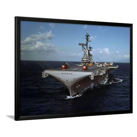Aircraft Carrier Framed Print Wall Art