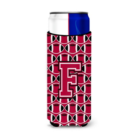 Carolines Treasures CJ1079-FMUK Letter F Football Crimson and White Ultra Beverage Insulators for slim cans Slim Can
Carolines Treasures CJ1079-FMUK Letter F Football Crimson and White Ultra Beverage Insulators for slim cans Slim Can