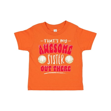Inktastic That s My Awesome Sister out There with Volleyballs Gift Toddler Boy or Toddler Girl T-Shirt
Inktastic That s My Awesome Sister out There with Volleyballs Gift Toddler Boy or Toddler Girl T-Shirt
