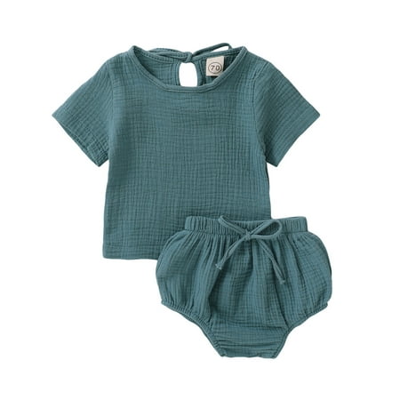 Outfits for Girls Short Sleeve T-Shirts Shorts 2Pcs Round Neck Casual Home Style Kids formal Suits for Boys
Outfits for Girls Short Sleeve T-Shirts Shorts 2Pcs Round Neck Casual Home Style Kids formal Suits for Boys