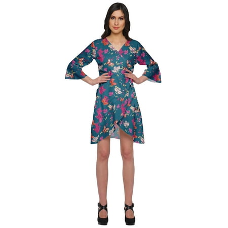Moomaya Printed WoMen s Robes Soft Kimono Robe Nightwear Summer Bathrobe