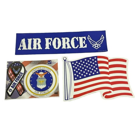 United States Air Force 4 PC Magnet Set