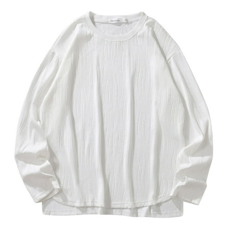 LBECLEY Men S Big and Tall Mens Fall and Winter Leisure Travel Solid Color Vintage Hoodless Drawstring T Shirt Long Sleeve Top Spandex Scrub Top White L
LBECLEY Men S Big and Tall Mens Fall and Winter Leisure Travel Solid Color Vintage Hoodless Drawstring T Shirt Long Sleeve Top Spandex Scrub Top White L