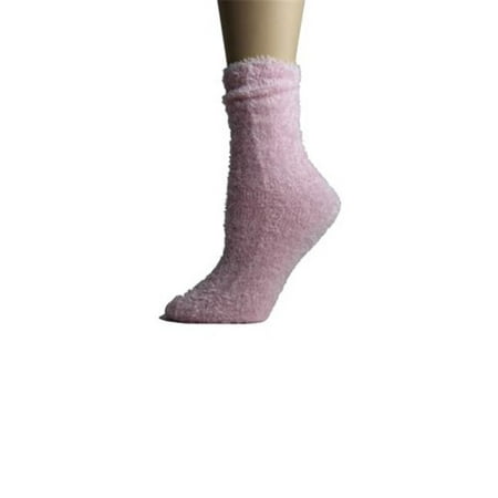 merchandise 44002175 foot traffic pink fuzzy sock