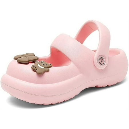 KAQ Kids Girls Cute Mary Jane Clogs Garden Sandals Summer Slip On Slipper Lightweight Outdoor Children Beach Play Shoes
KAQ Kids Girls Cute Mary Jane Clogs Garden Sandals Summer Slip On Slipper Lightweight Outdoor Children Beach Play Shoes