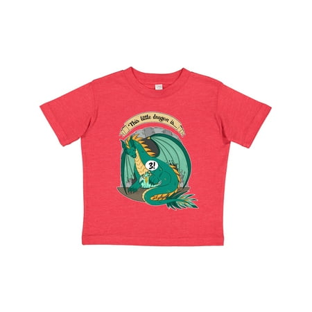 Inktastic Third Birthday This Little Dragon is 3 Gift Toddler Boy or Toddler Girl T-Shirt
Inktastic Third Birthday This Little Dragon is 3 Gift Toddler Boy or Toddler Girl T-Shirt