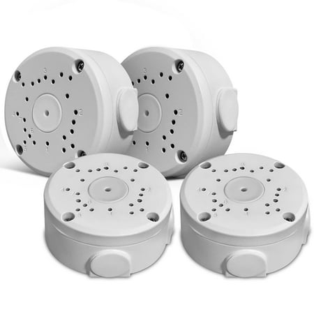 {Metal Aluminum & Wall Mount} 4pcs Waterproof Junction Boxes Universal for Bullet Security Camera by OOSSXX
{Metal Aluminum & Wall Mount} 4pcs Waterproof Junction Boxes Universal for Bullet Security Camera by OOSSXX