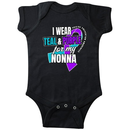 Inktastic Suicide Prevention I Wear Teal and Purple for My Nonna Gift Baby Boy or Baby Girl Bodysuit
Inktastic Suicide Prevention I Wear Teal and Purple for My Nonna Gift Baby Boy or Baby Girl Bodysuit