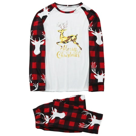 Christmas Gifts Matching Family Pajamas Sets Christmas PJ s Long Sleeve Tee and Plaid Pants Loungewear Christmas Gifts for Family A1
Christmas Gifts Matching Family Pajamas Sets Christmas PJ s Long Sleeve Tee and Plaid Pants Loungewear Christmas Gifts for Family A1