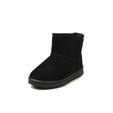 Snow Boots for Kids Boys Girls Slip On Ankle Booties Plush Lining for Children Outdoor Winter Shoes
Snow Boots for Kids Boys Girls Slip On Ankle Booties Plush Lining for Children Outdoor Winter Shoes