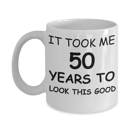 5oth birthday gift tags - It Took Me 50 Years To Look This Good - Best 50th Birthday Gifts for family Ceramic Cup White Funny Mugs Gift Ideas 11 Oz
5oth birthday gift tags - It Took Me 50 Years To Look This Good - Best 50th Birthday Gifts for family Ceramic Cup White Funny Mugs Gift Ideas 11 Oz