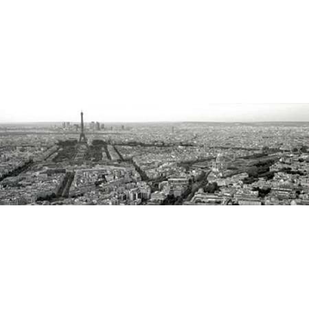 Paris By Day Canvas Art - Alan Blaustein (8 x 24)