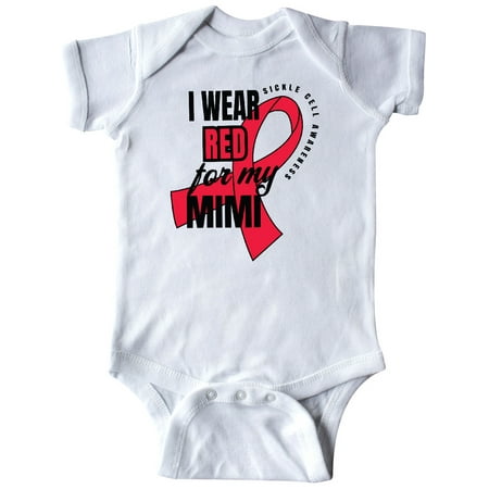 Inktastic Sickle Cell Awareness I Wear Red For My Mimi Gift Baby Boy or Baby Girl Bodysuit
Inktastic Sickle Cell Awareness I Wear Red For My Mimi Gift Baby Boy or Baby Girl Bodysuit