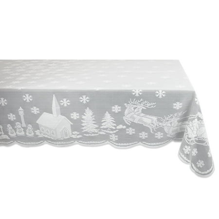 Christmas Tablecloth Santa Claus Snowman Elk Embroidered Christmas Party Lace Tablecloth Round/Square 152cmx260cm
Christmas Tablecloth Santa Claus Snowman Elk Embroidered Christmas Party Lace Tablecloth Round/Square 152cmx260cm