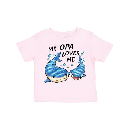Inktastic My Opa Loves Me- Whale Shark Gift Toddler Boy or Toddler Girl T-Shirt
Inktastic My Opa Loves Me- Whale Shark Gift Toddler Boy or Toddler Girl T-Shirt
