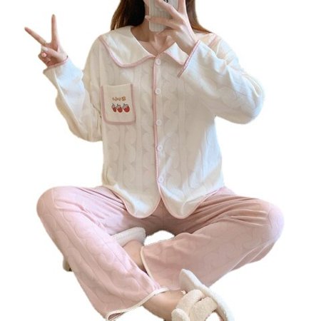 PIKADINGNIS 2 Piece Women Set Spring Autumn Long Sleeve Pajamas for Woman Cotton Fashion Sleepwear Flowers Print Sexy Soft Pajama Set
PIKADINGNIS 2 Piece Women Set Spring Autumn Long Sleeve Pajamas for Woman Cotton Fashion Sleepwear Flowers Print Sexy Soft Pajama Set