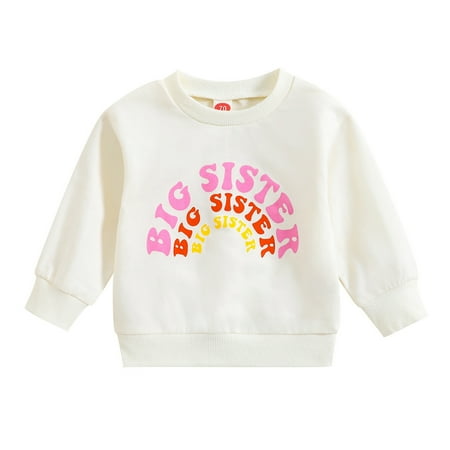 ZMHEGW Kids Toddler Baby Girls Solid Letter Print Long Sleeve Fall Winter Tops Clothes Toddler Boys Girls T Shirts
ZMHEGW Kids Toddler Baby Girls Solid Letter Print Long Sleeve Fall Winter Tops Clothes Toddler Boys Girls T Shirts
