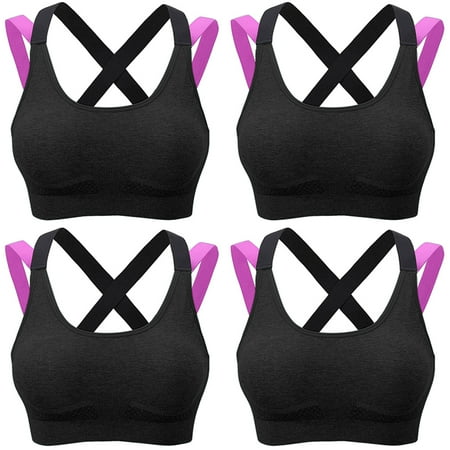 4Units Women s Cross-back Sports Bra Push Net Energy Gym Clothing Shockproof Yoga Bra Padded Fitness Bra Top(Black M)
4Units Women s Cross-back Sports Bra Push Net Energy Gym Clothing Shockproof Yoga Bra Padded Fitness Bra Top(Black M)